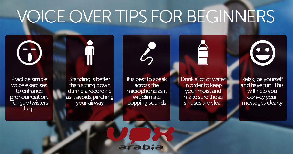 VOICE OVER | TIPS | VOX ARABIA