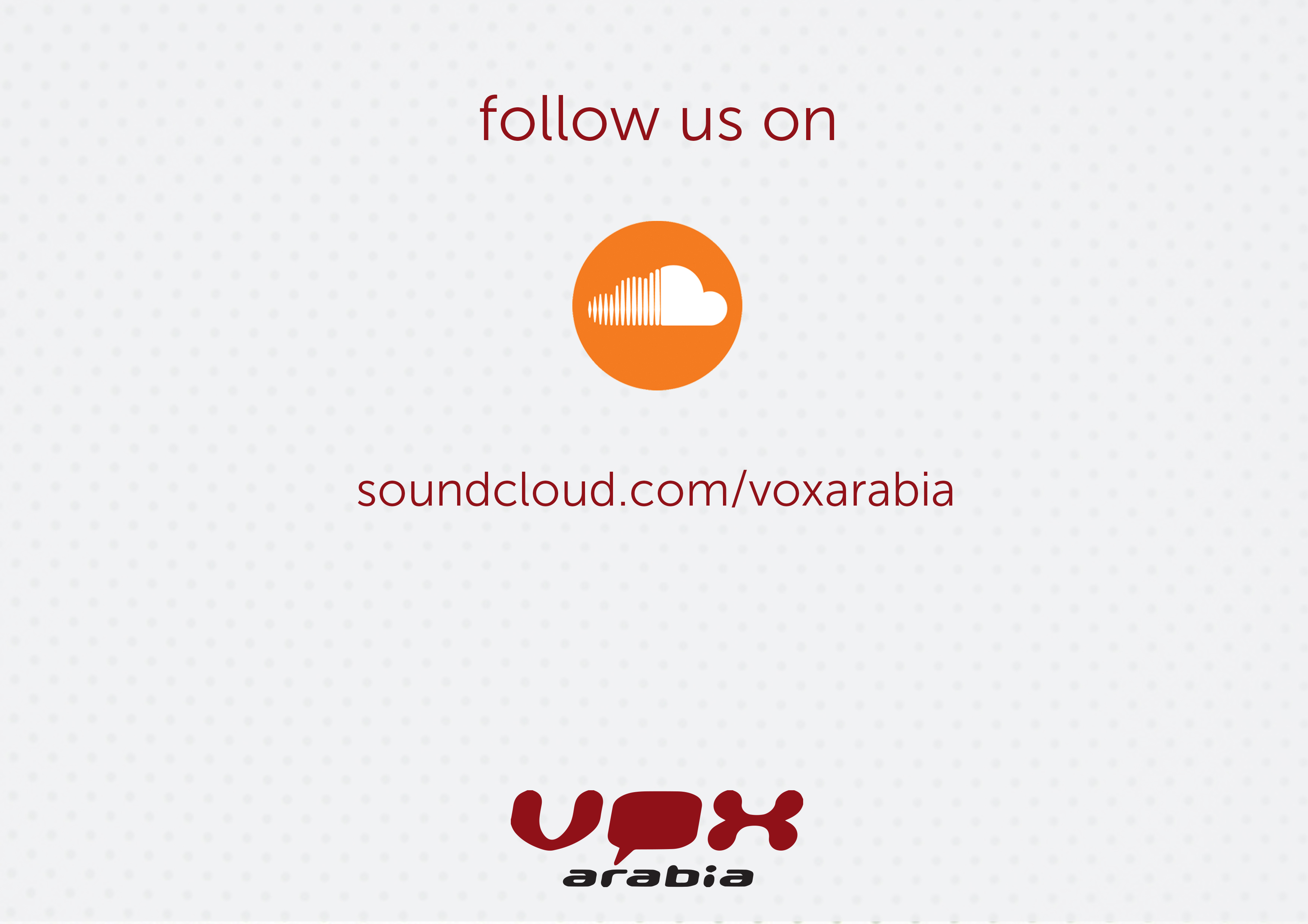 Soundcloud | Vox Arabia | Arabic Voice Overs